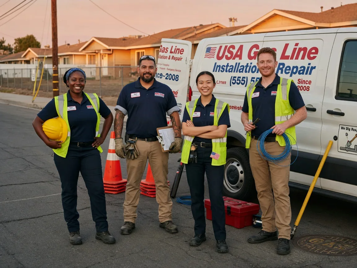 Gas Line Installation company in Rustburg, VA